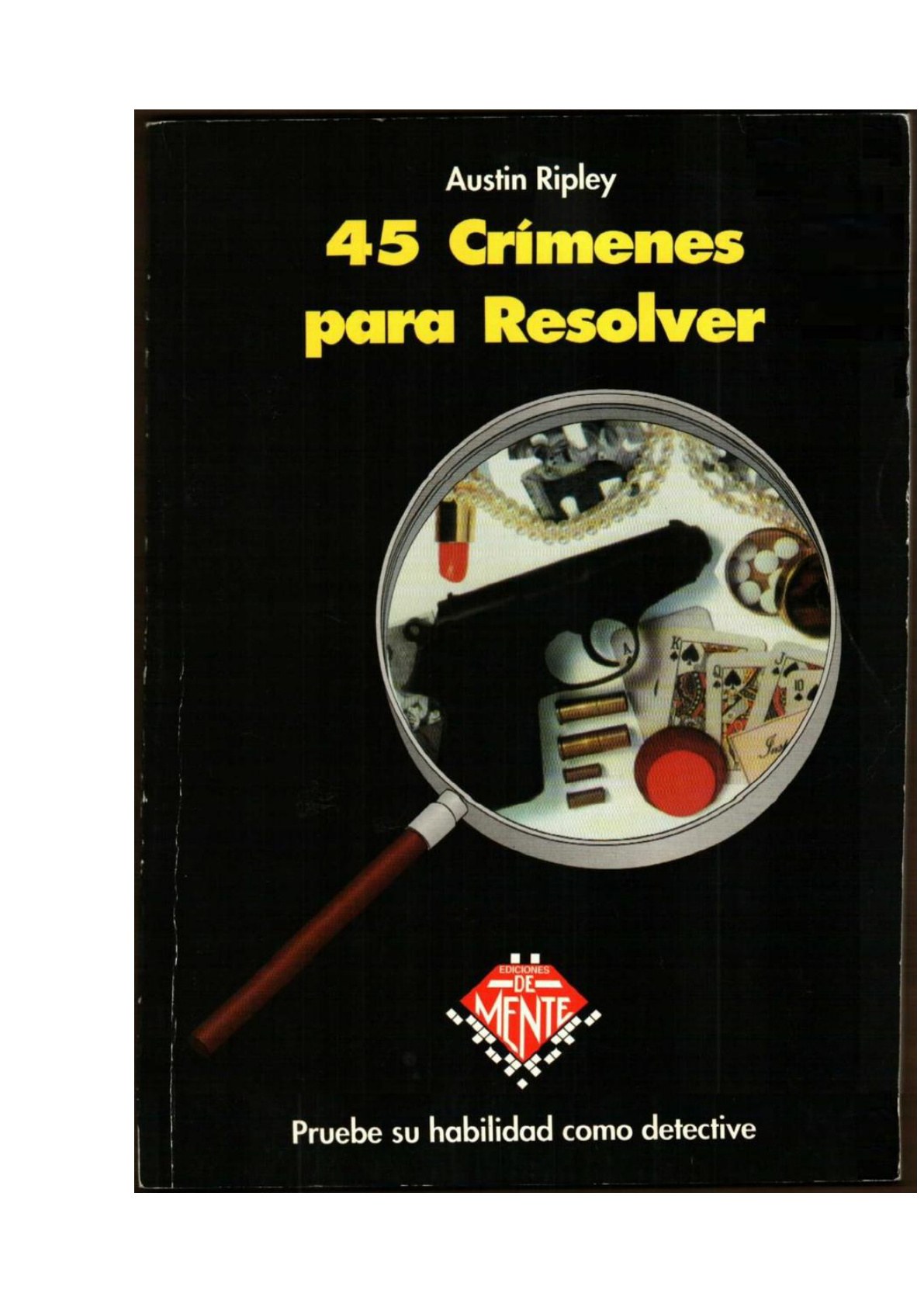 Cover of 45 Crimes to Solve (original Spanish edition)