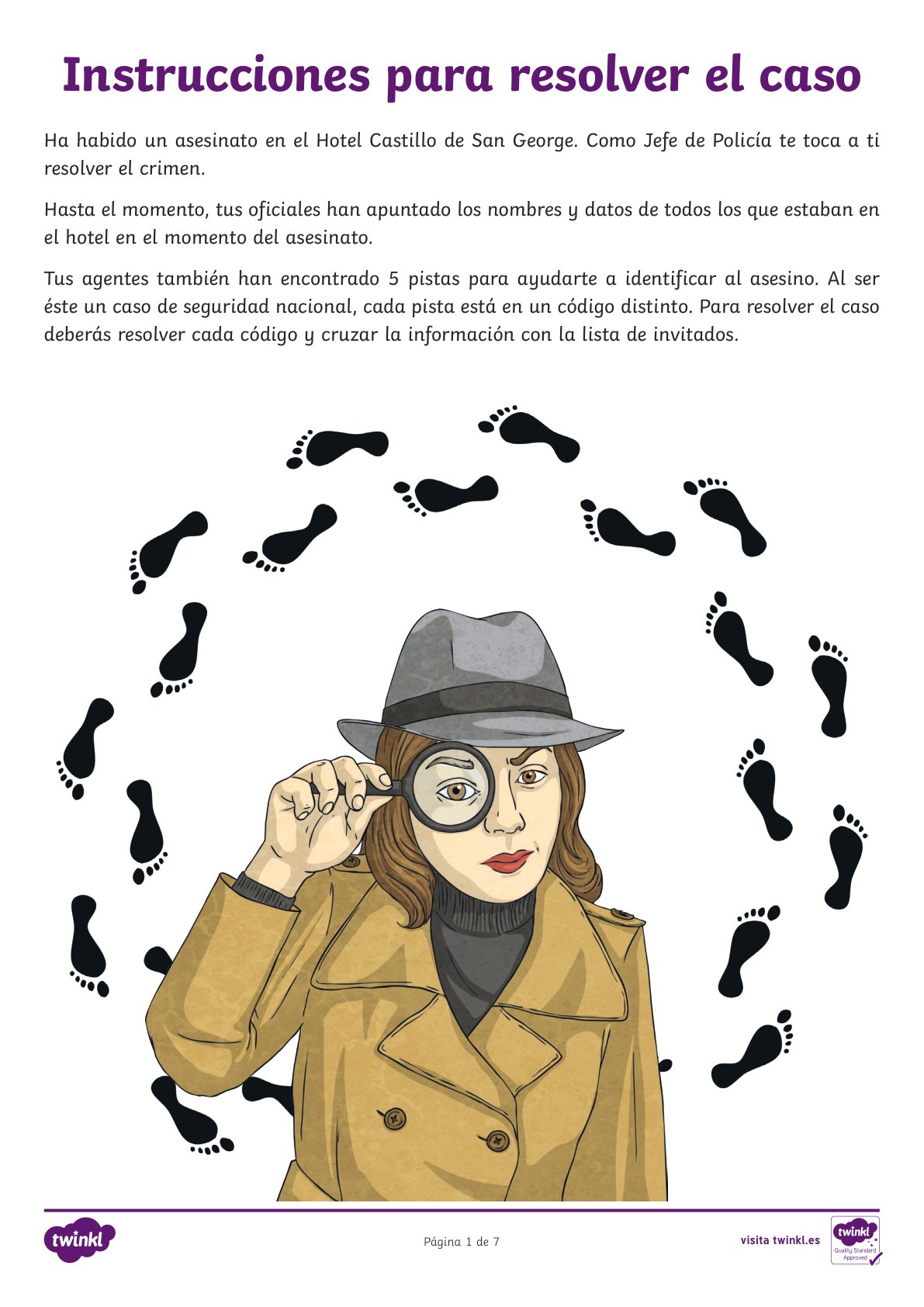 Cover of The Castle Mystery (original Spanish edition)