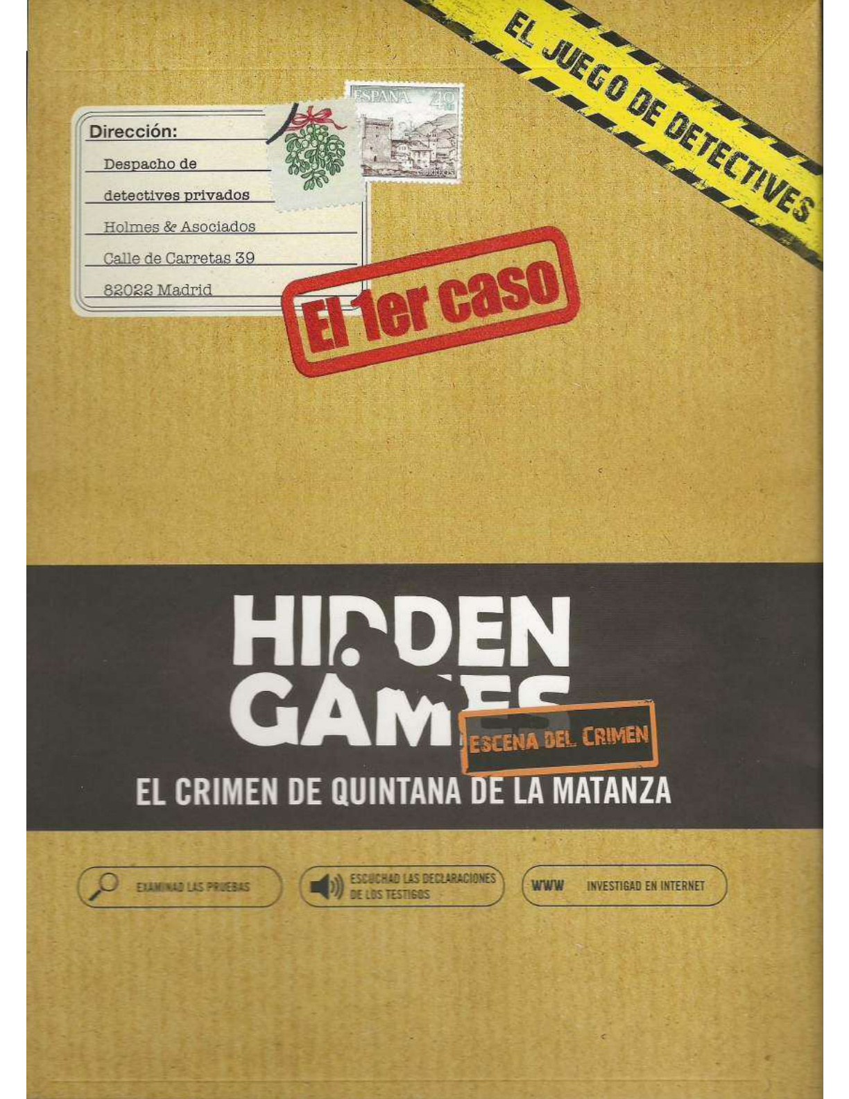 Cover of Mystery Game (original Spanish edition)