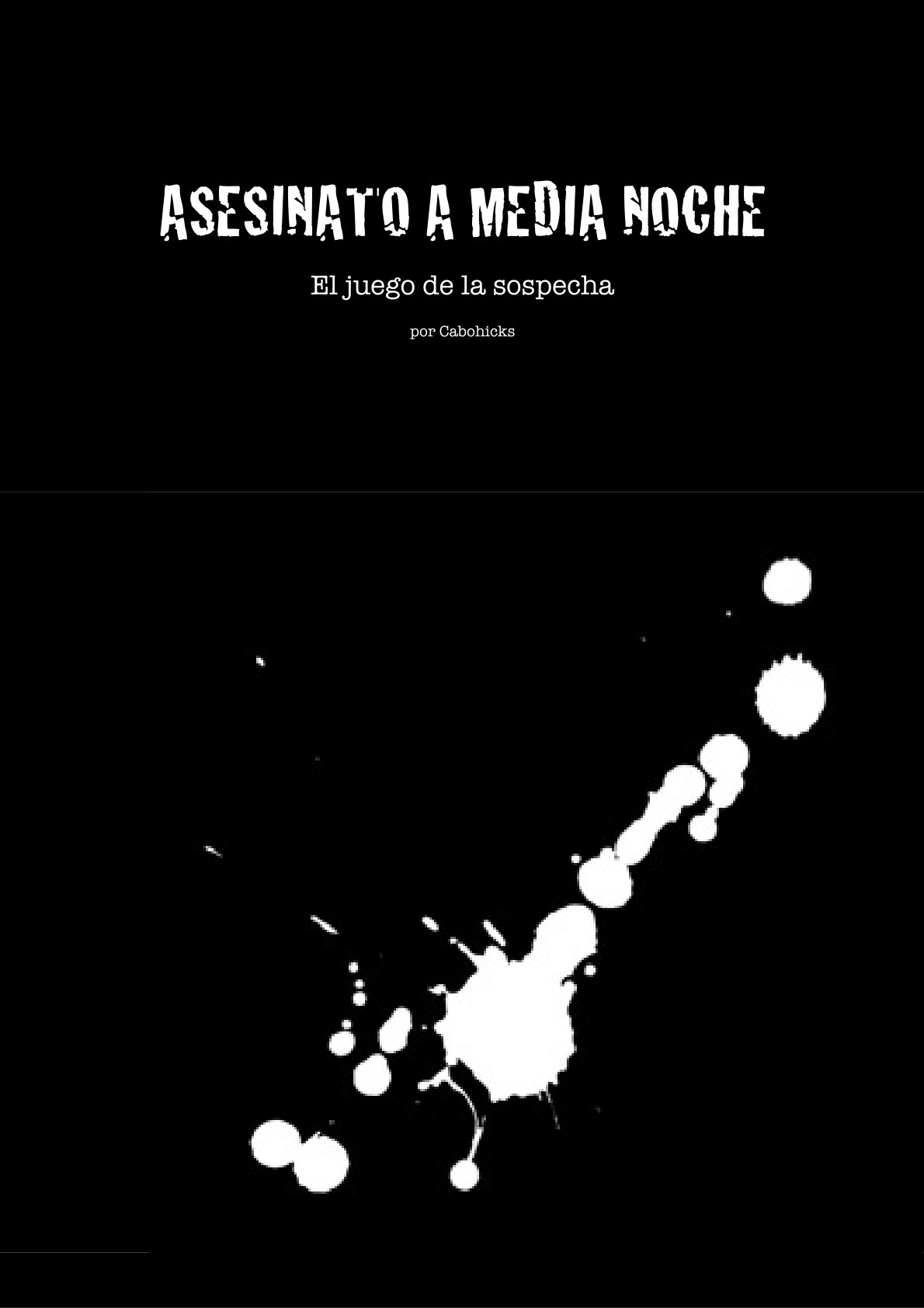 Cover of Death at Midnight (original Spanish edition)